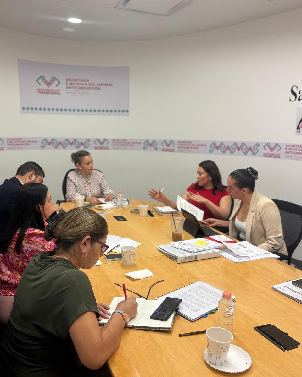  Reunión de Trabajo con la Fiscal Anticorrupción Mtra. Miriam Benítez Cruz.