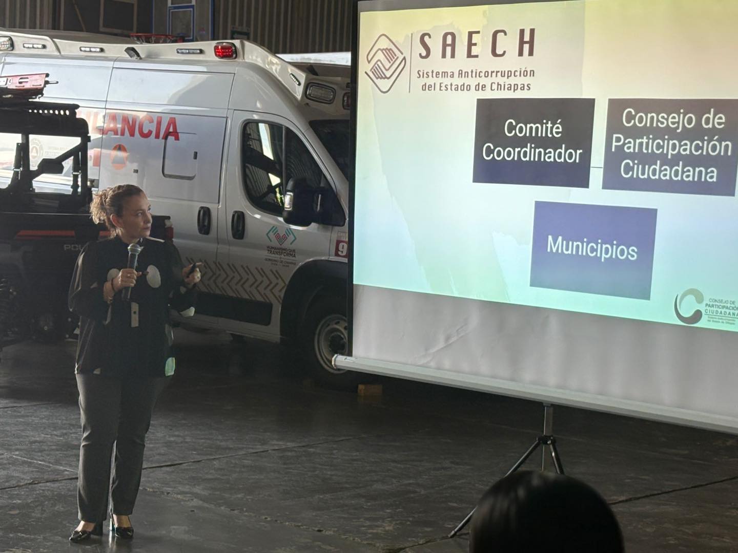 Asiste la Presidenta Maritza del Carmen Pintado Ortega en el marco de la Conmemoración del Día de la Integridad, participó como expositora en la charla Ética e Integridad en el Servicio Público