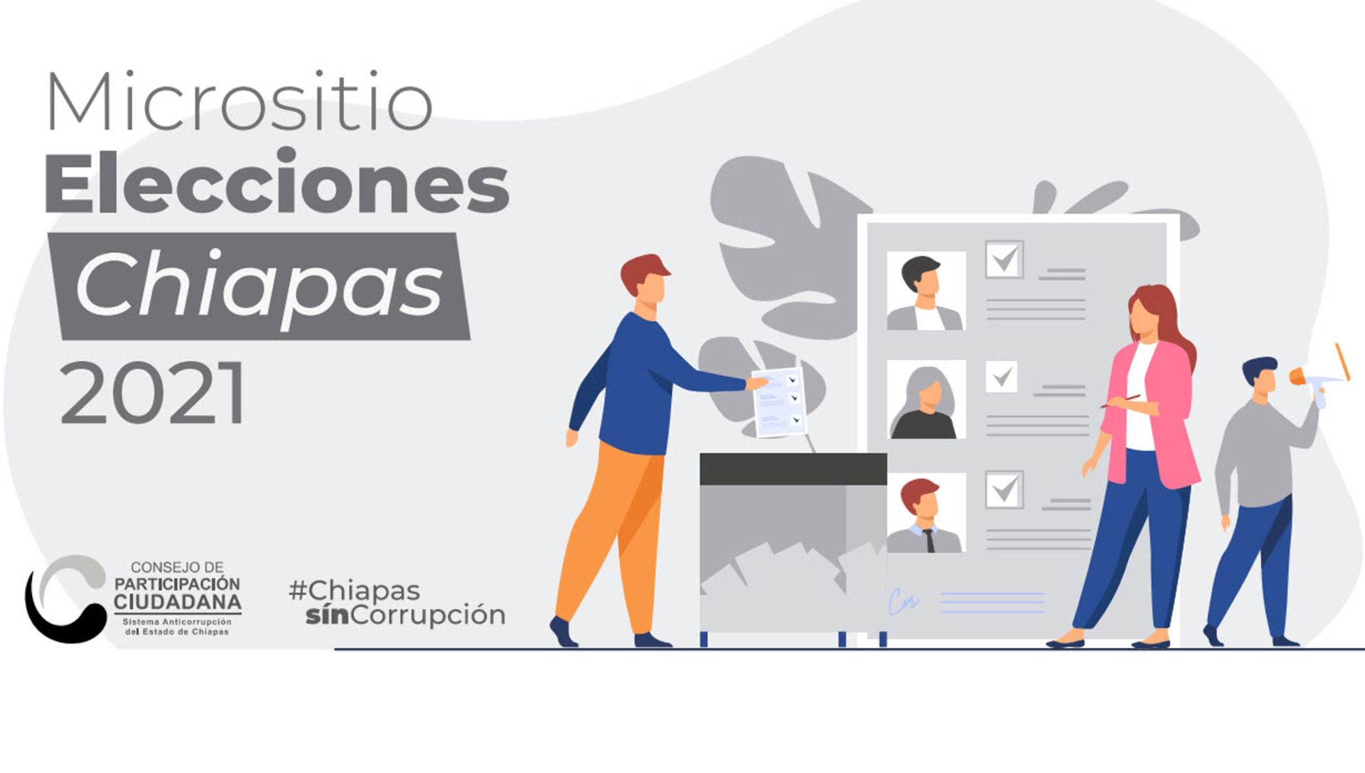 Micrositio de Elecciones Extraordinarias Chiapas 2022
