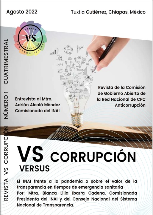 Revista Vs Corrupción de la Comisión de Gobierno Abierto de la Red Nacional de CPC's, número 1