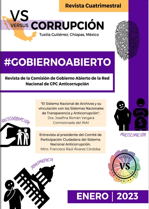 Revista Vs Corrupción de la Comisión de Gobierno Abierto de la Red Nacional de CPC's, número 2