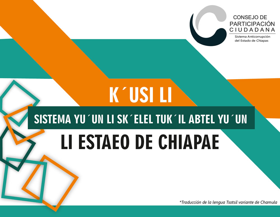 ¿Qué es el Sistema Anticorrupción del Estado de Chiapas? (Versión en Tsotsil)